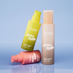 PA95 Plastic Airless Bottle 15ml 20ml 30ml 50ml Lotion Bottle Supplier