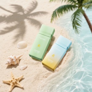 PS05 50ml Empty Sunscreen Bottle OEM Custom Packaging