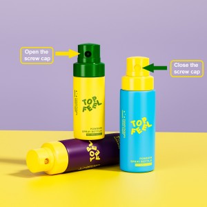 PB27 Powder Spray Bottle Powder Squeeze Bottle Manufacturer