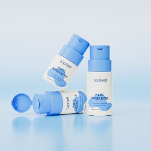 PB51 Mono PP 100% Plastic Loose Powder Bottle with Flip Top