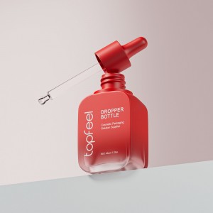 PD18 Rounded Rectangle Thick Wall Dropper Bottle