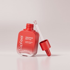 PD18 Rounded Rectangle Thick Wall Dropper Bottle