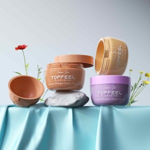 PJ107 Tarro cosmético rellenable de 50 g para marcas