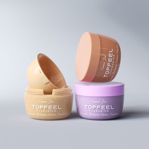 PJ107 Refillable Cosmetic Jar 50g for Brands