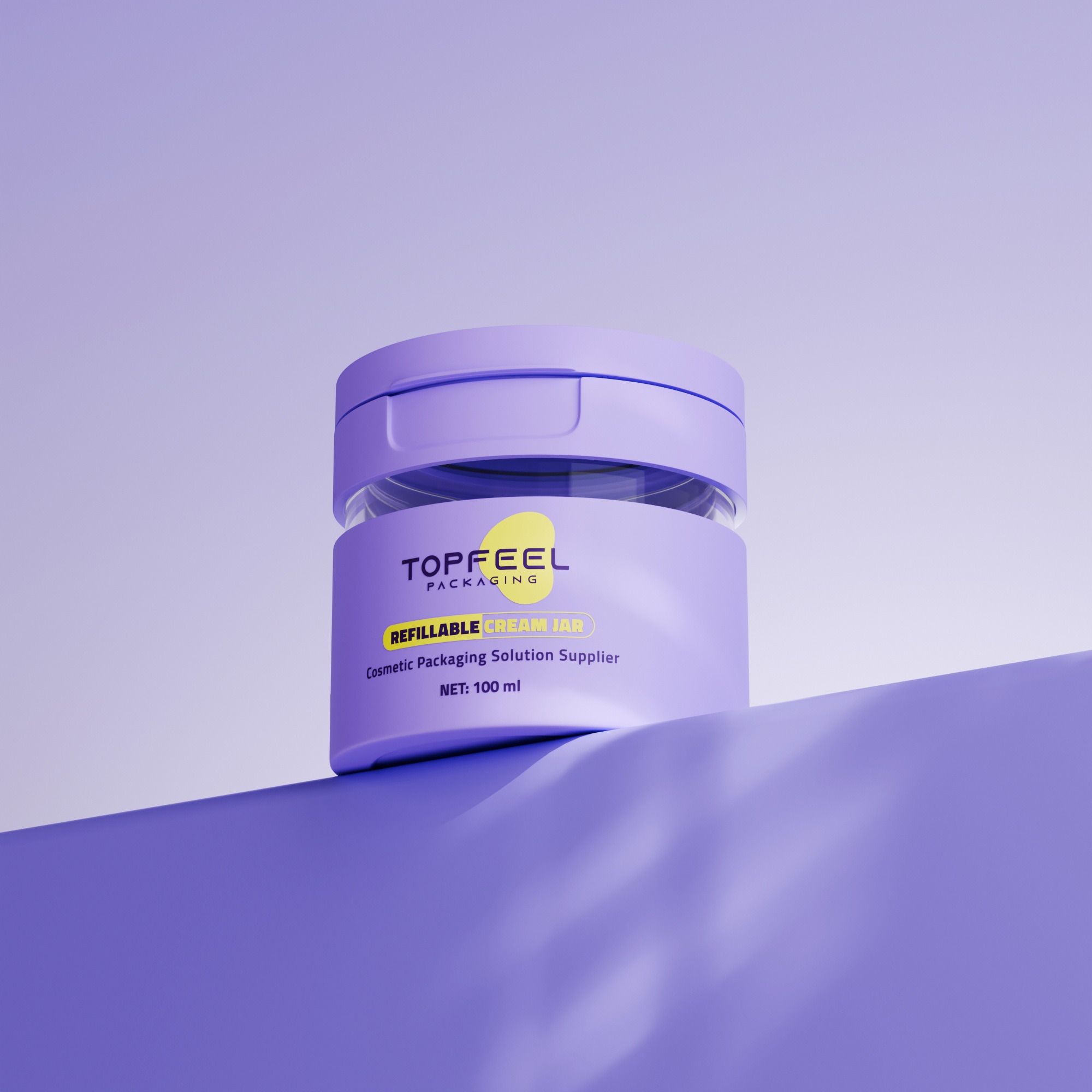 PJ111 Refillable cream jar (3)