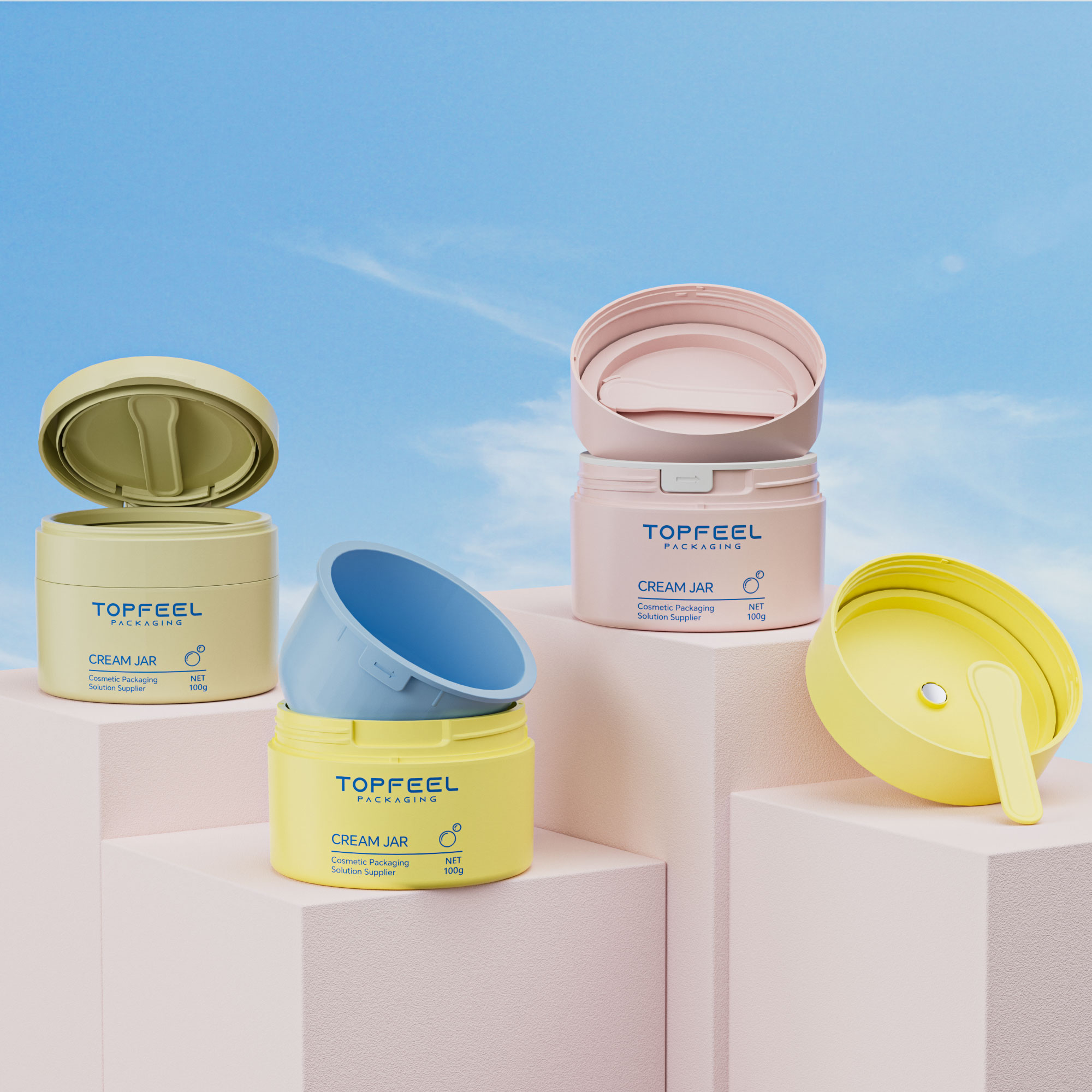 PJ113-100g Cream Jar