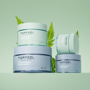 PJ22 PETG Cream Jar Custom Cosmetic Packaging Manufacturer