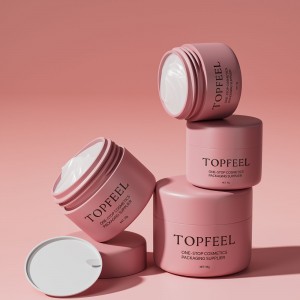 PJ71 Empty Plastic Cream Jar Wide Mouth Cosmetic Jar Manufacturer