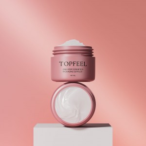 PJ71 Empty Plastic Cream Jar Wide Mouth Cosmetic Jar Manufacturer