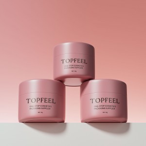 PJ71 Empty Plastic Cream Jar Wide Mouth Cosmetic Jar Manufacturer