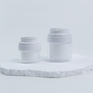 PJ10C 15g 30g 50g Double Wall Airless Cream Jar Vendor
