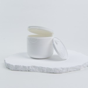 PJ78 100g Oriented Flip Top Mono PP Material Cream Jar with Spoon
