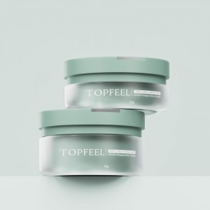 PJ96 Plastic Cream Jar with Spatula Refillable Solution