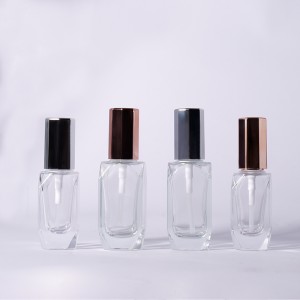PL43 Cosmetic Glass Bottle Durable Glass Skincare Packaging