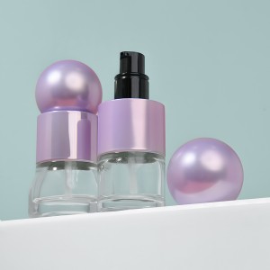 PL50 PL50A Glass Lotion Pump Bottle for Skincare Solutions Wholesale