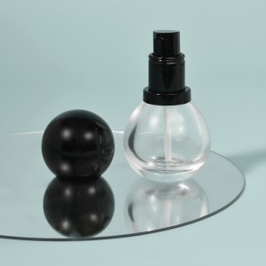 PL51 30ml Ball Shaped Lotion Pump Glass Bottles Supplier