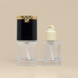 PL52 Empty Lotion Bottle with Mirror Cosmetic Packaging Manufacturer