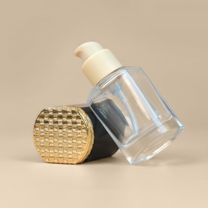 PL52 Empty Lotion Bottle with Mirror Cosmetic Packaging Manufacturer