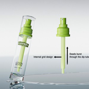 PL57 50ml Glass Beads Serum Bottle Supplier