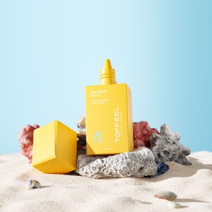 PS09 40ml Square Sunscreen Bottle Manufacturer