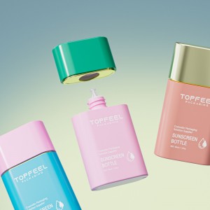 PS13 30ml Sunscreen Bottle Empty Sun Care Packaging for Cosmetic