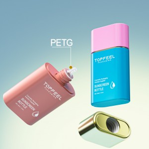 PS13 30ml Sunscreen Bottle Empty Sun Care Packaging for Cosmetic