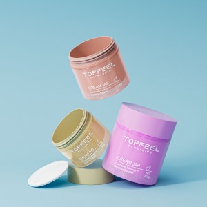 PJ114 Round Shape PP Cream Jars Creams Containers Factory