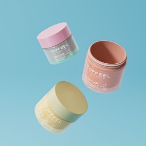PJ114 Round Shape PP Cream Jars Creams Containers Factory