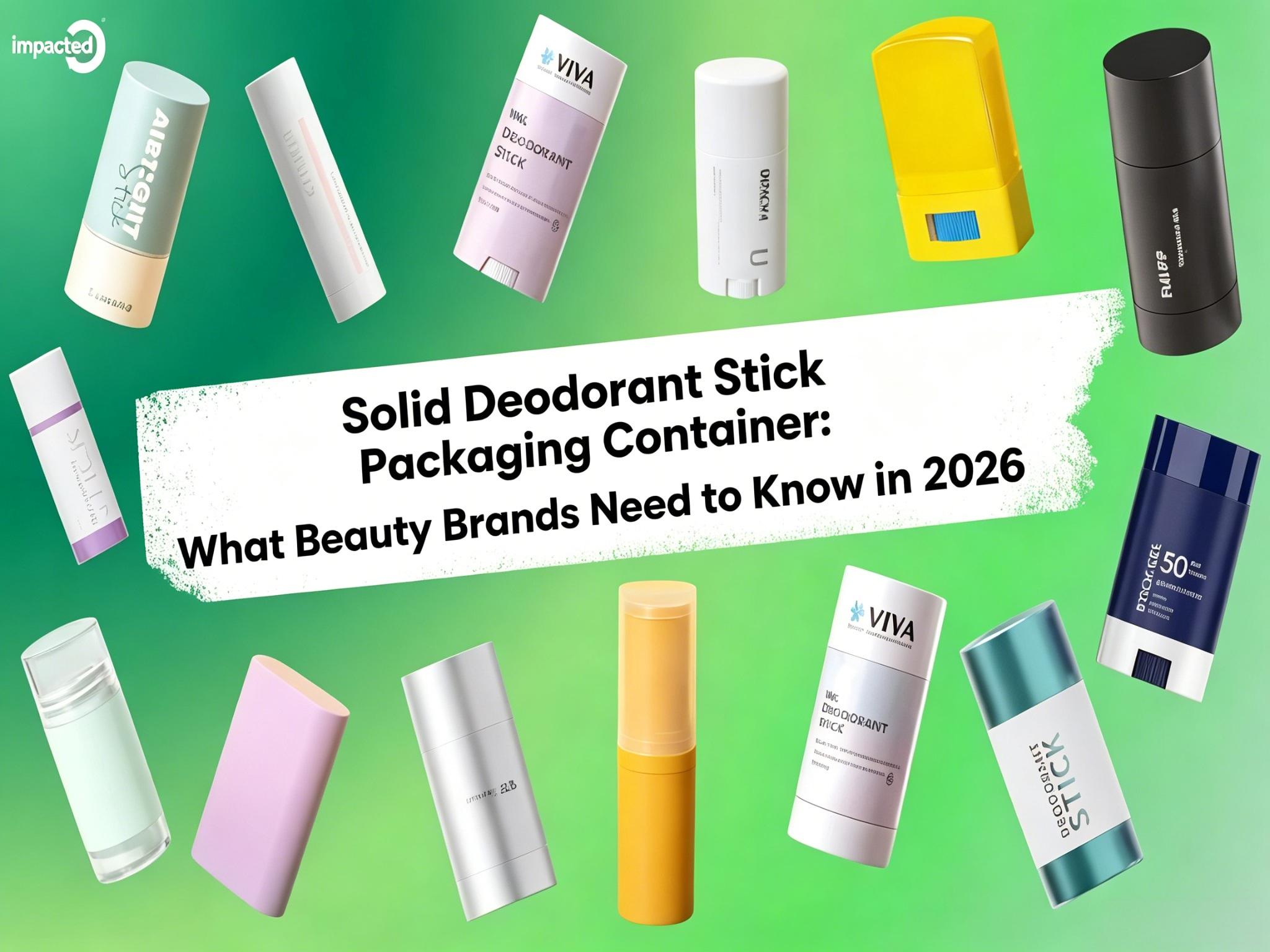 Solid Deodorant StickPackaging Container (1)
