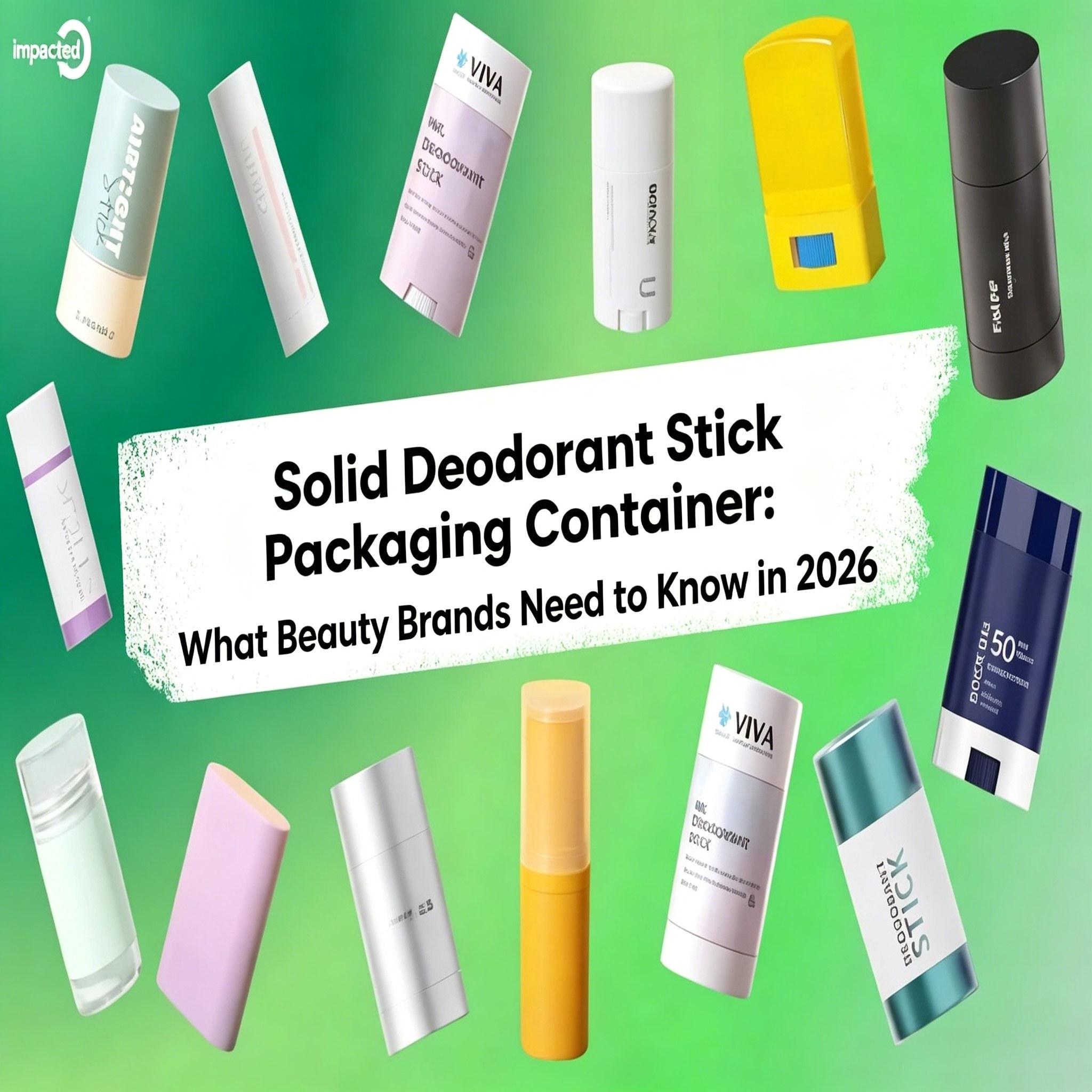 Solid Deodorant Stick Packaging Container: What Beauty Brands Need to Know in 2026