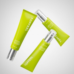 TU01 30ml 50ml PE Empty Plastic Cosmetic Cream Airless Tube