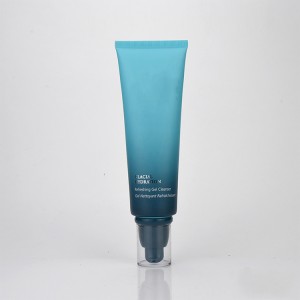 TU03 Custom BB Cream Airless Pump Tubes for Cosmetics Packaging Plastic Tube