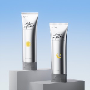 TU19 Dual Chamber Squeeze Tube Patented Packaging for Skincare