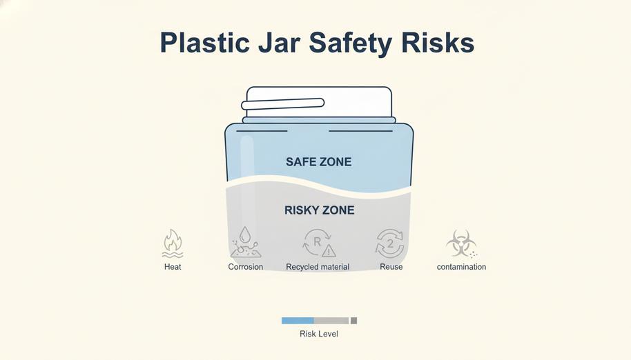 plastic jars