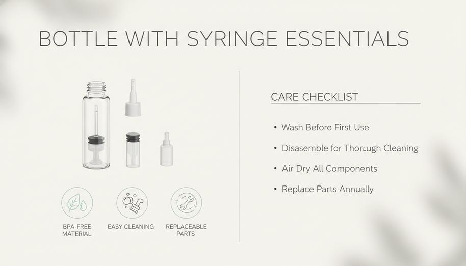 Bottle With Syringe: Hidden Contamination Risks