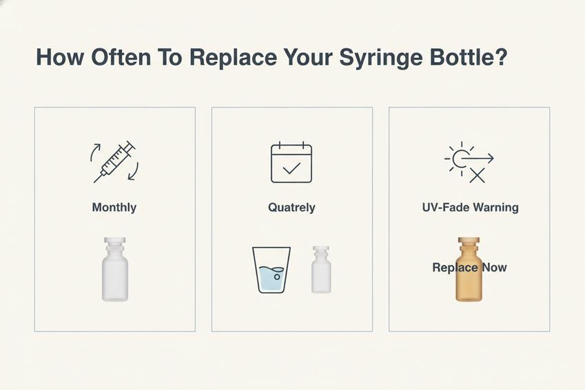 How Often To Replace Your Syringe Bottle?