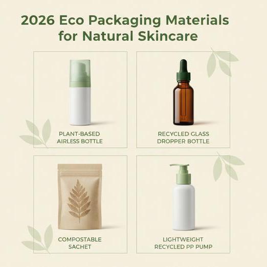 Sustainable Packaging Trends for Natural Skincare Products 2026