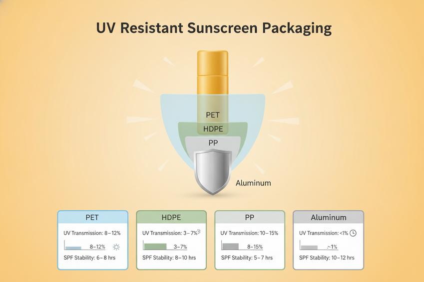 Does Yellow Bottle Sunscreen Resist UV Rays?