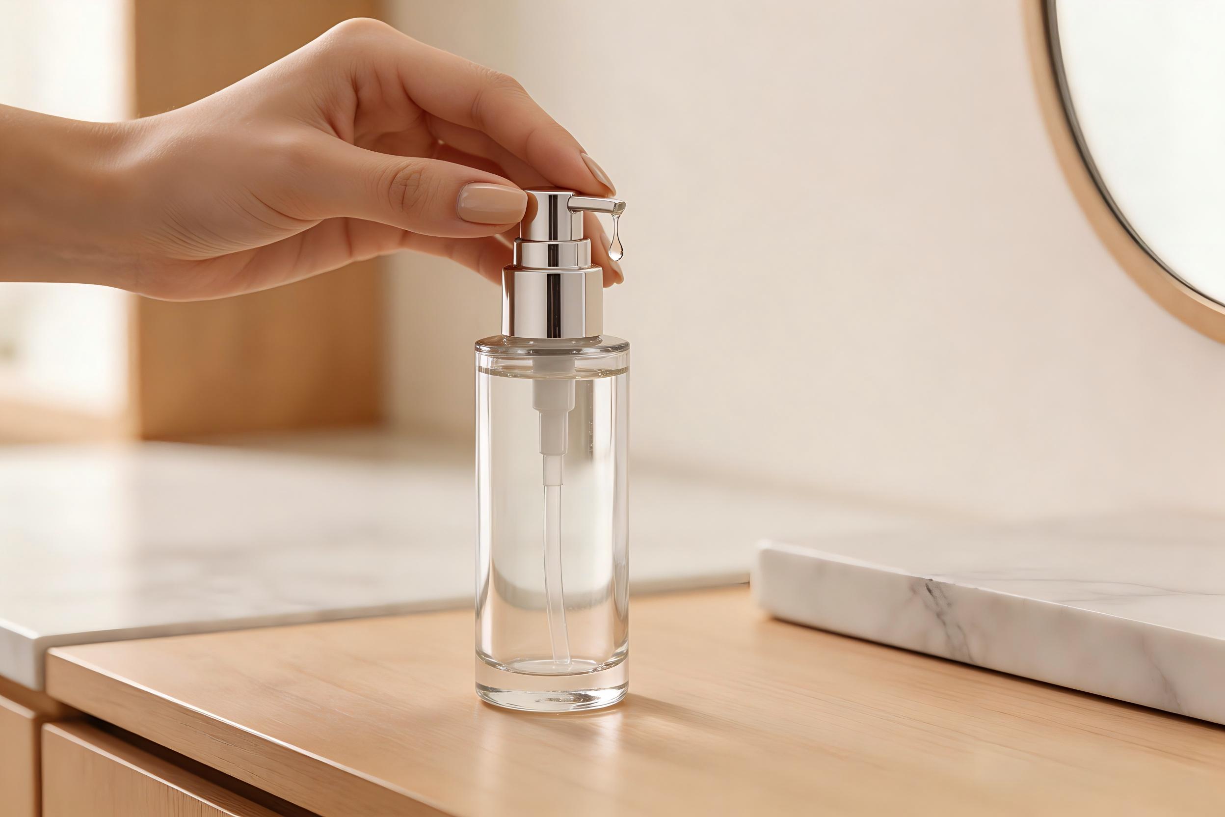 glass lotion bottle (1)