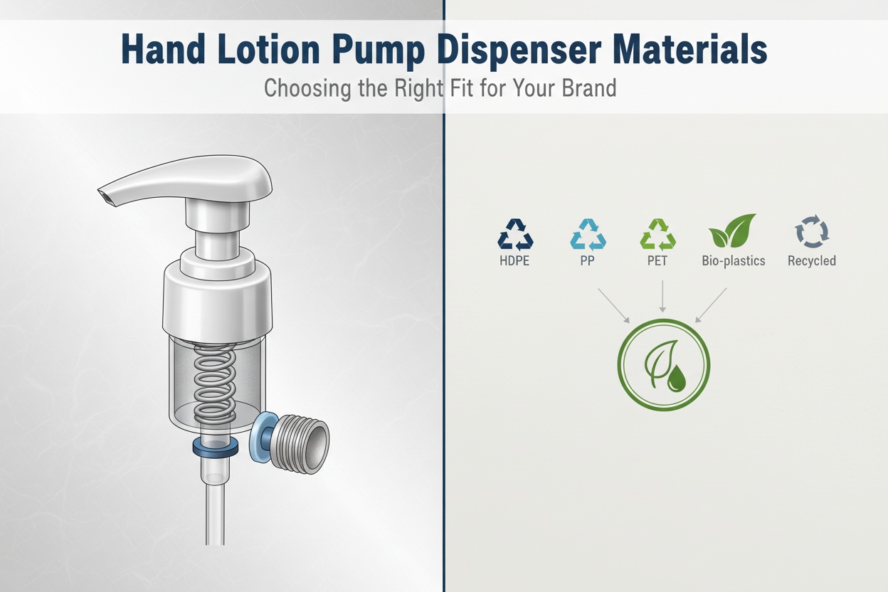 Ultimate Guide to Hand Lotion Pump Dispenser Materials
