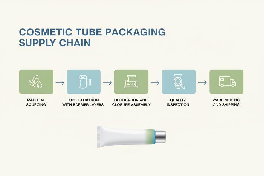 cosmetic tube supplier chain