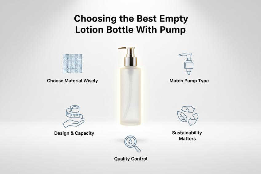 How to Choose the Best Empty Lotion Bottle With Pump