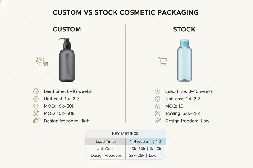 Custom Vs. Stock: Packaging Options Compared