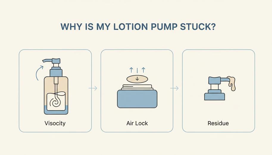 Why Is My Lotion Pump Stuck?