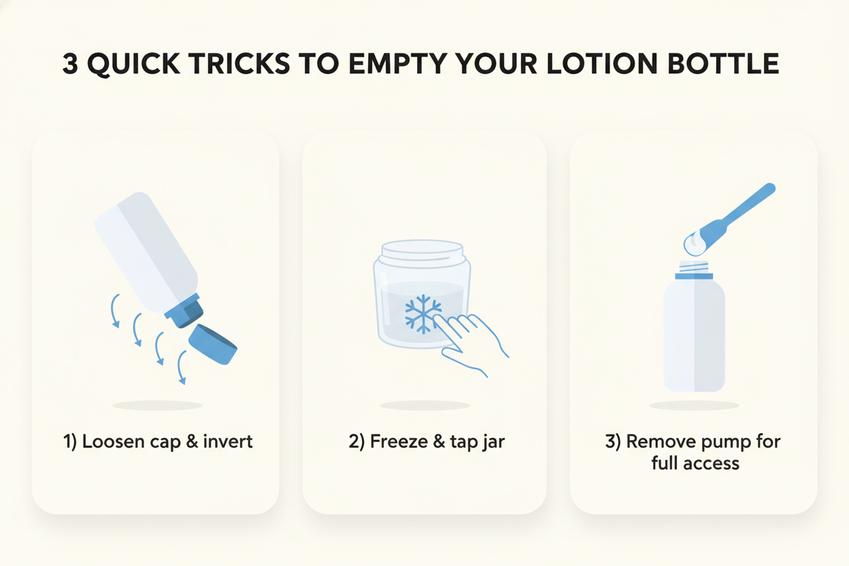 Empty Your Lotion Bottle