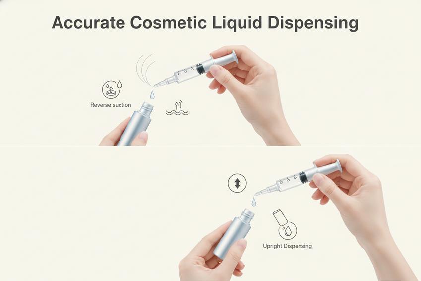  Use a Syringe Bottle for Accurate Cosmetic Liquid