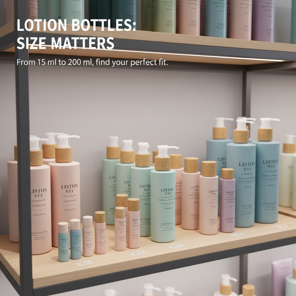 New Approaches to Fancy Lotion Bottles Capacity Choices