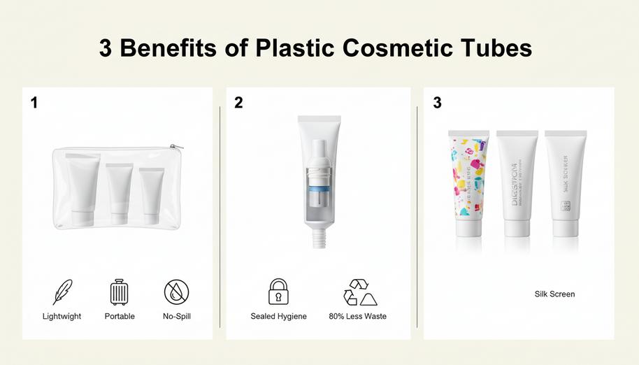 3 Key Benefits of Plastic Cosmetic Tubes