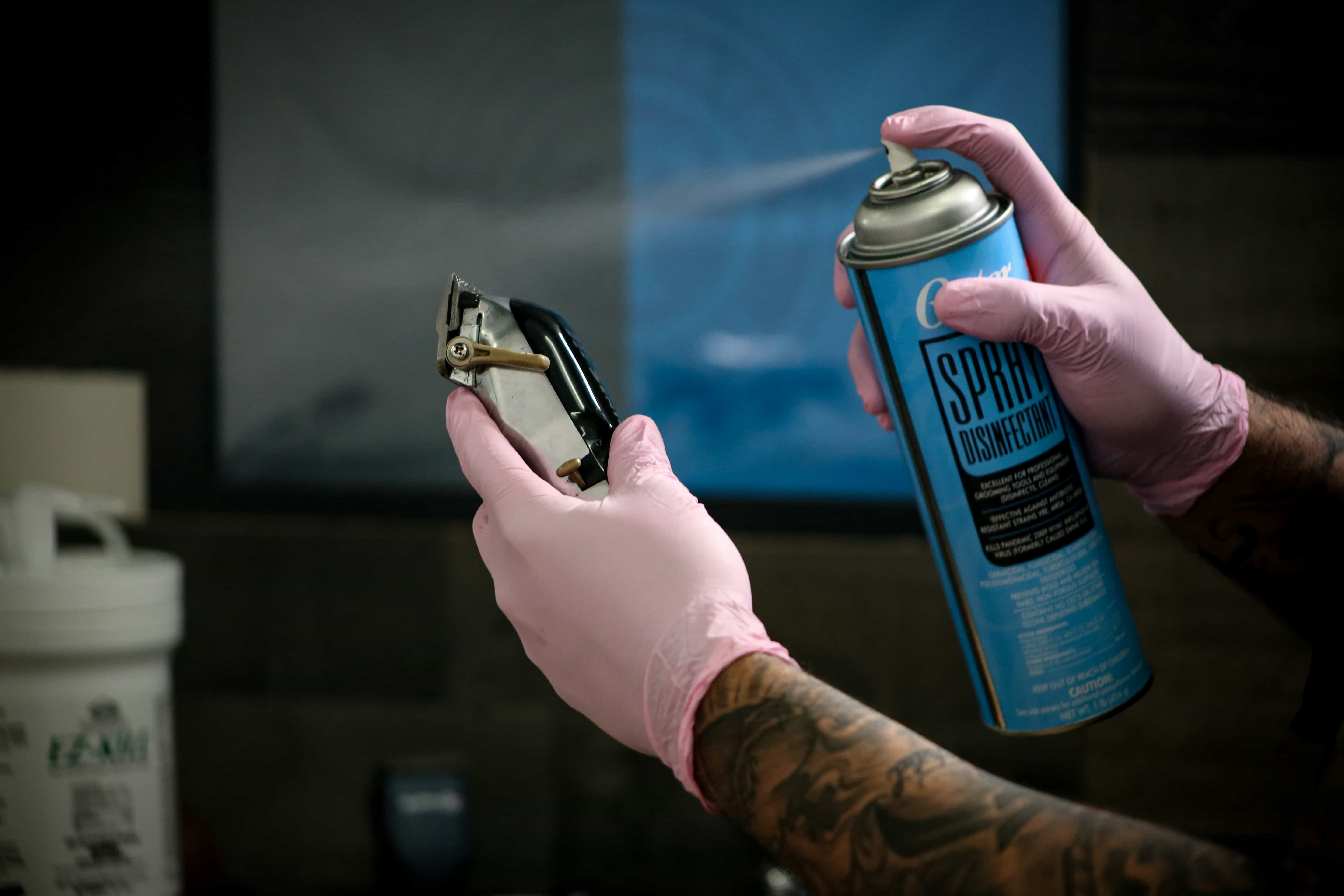 spray bottle