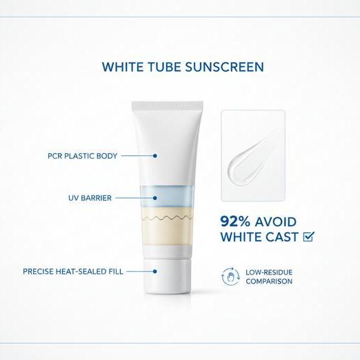 Tired of White Casts? Try This Effective White Tube Sunscreen Today